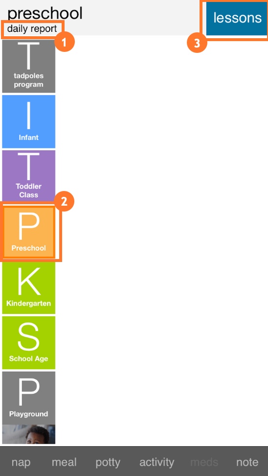 Viewing and Editing Lesson Plans Synced from the Teach Area on the