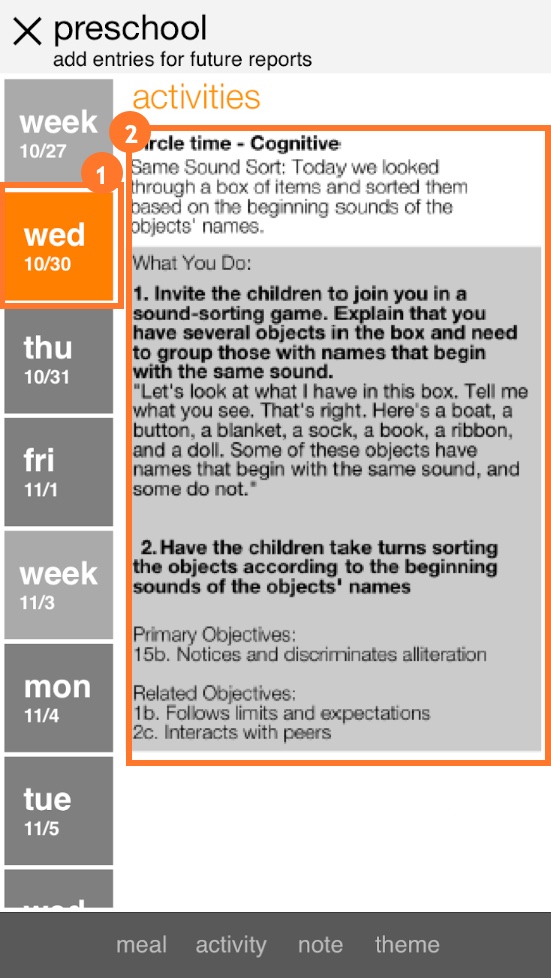 Viewing and Editing Lesson Plans Synced from the Teach Area on the